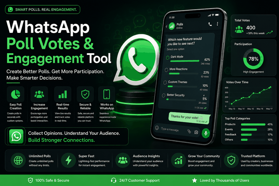 WhatsApp Poll & Engagement Tool Pakistan – Audience Feedback Complete Guide